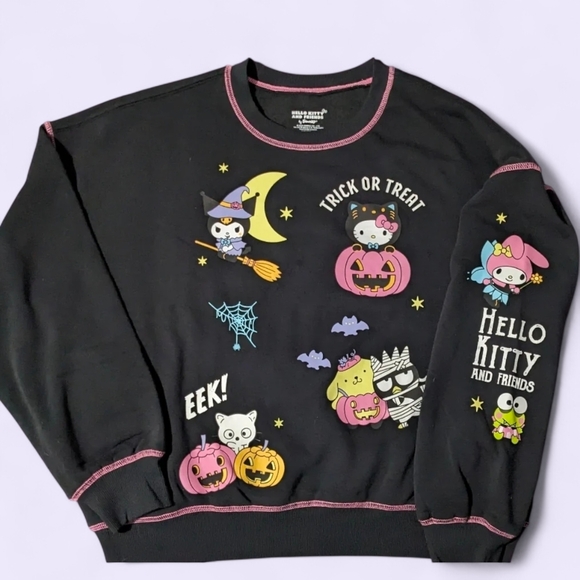 Hello Kitty & Friends Sweatshirt (Glow In The Dark) - Picture 3 of 3